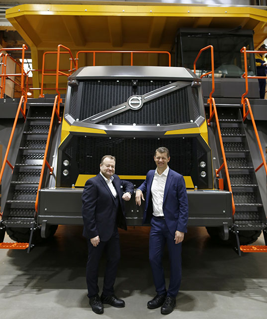Motherwell launch for Volvo rigid haulers | Project Plant